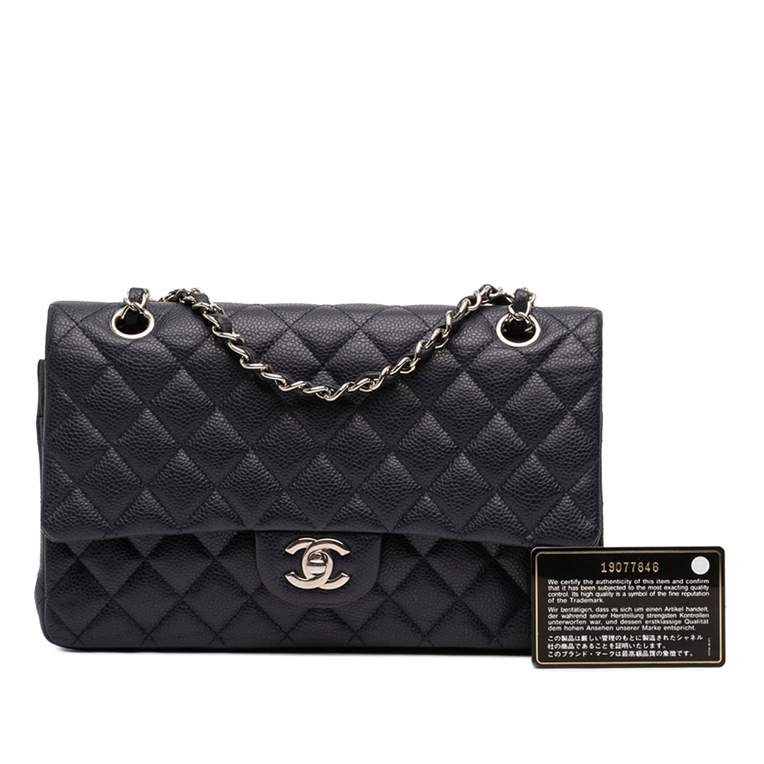Chanel Medium Classic Caviar Double rabat