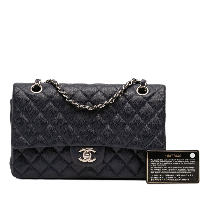 Chanel Medium Classic Caviar Double rabat