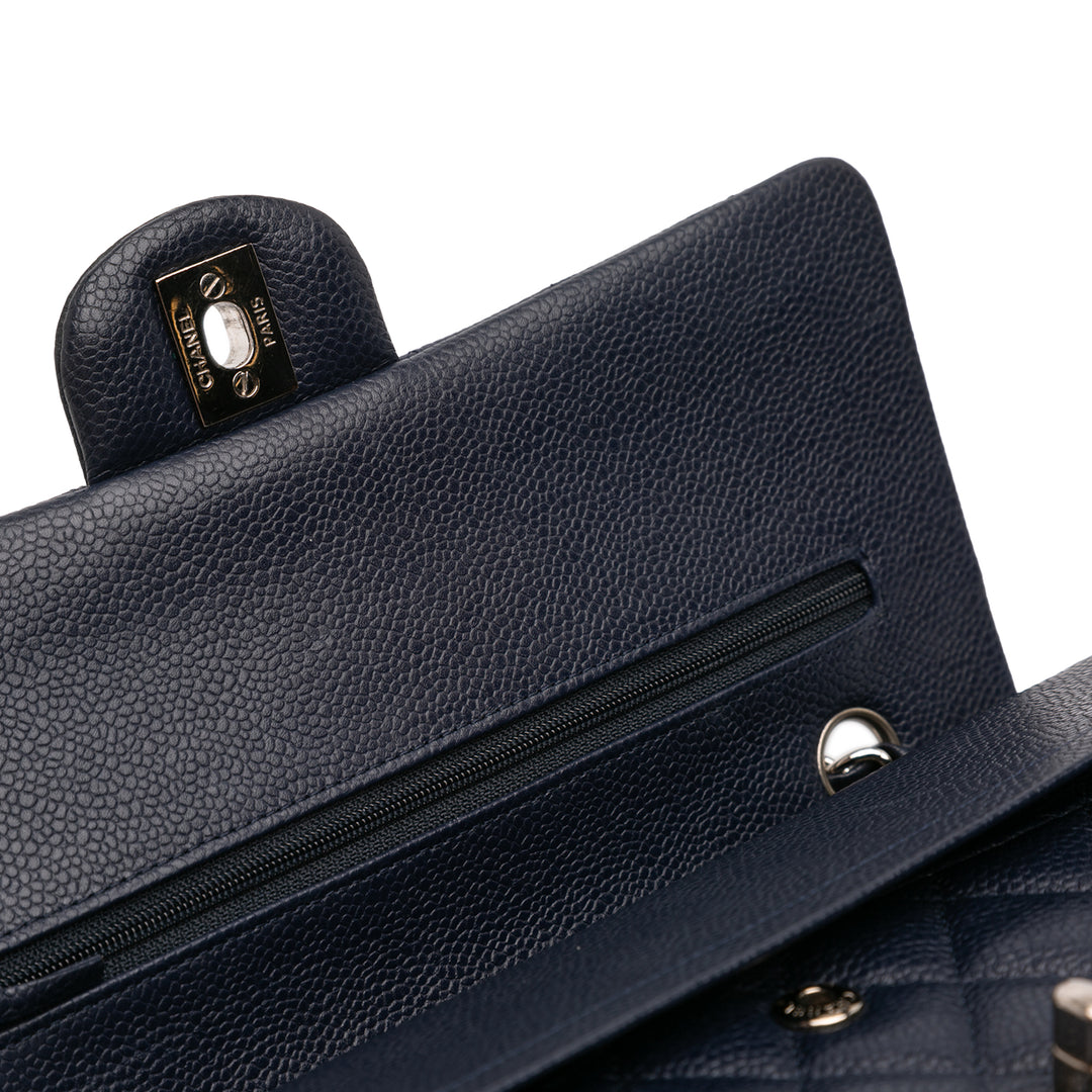 Chanel Medium Classic Caviar Double rabat