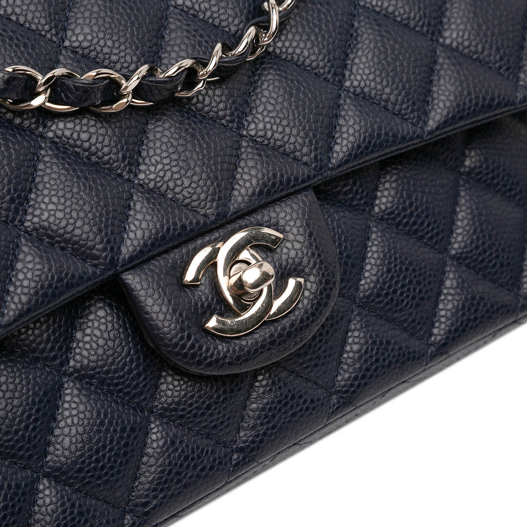 Chanel Medium Classic Caviar Double rabat