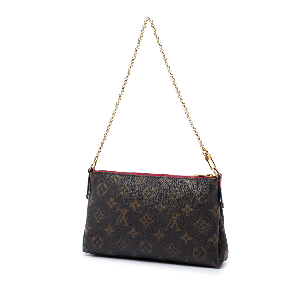 Louis Vuitton Pallas Pochette Monogram Marron – vue 2 – GABY PARIS