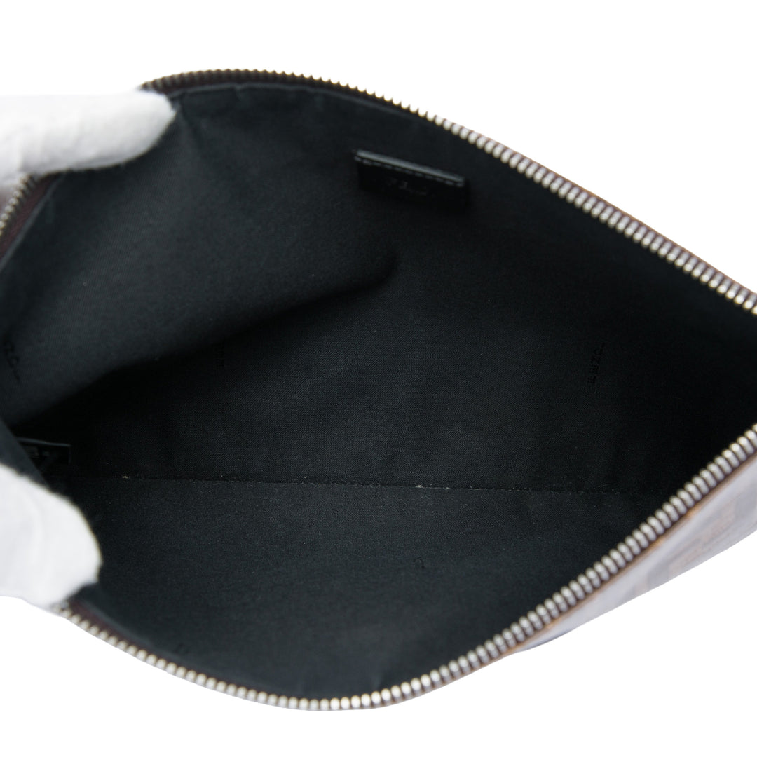 Fendi Zucca Coated Toile Pochette