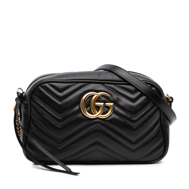 Gucci GG Marmont Matelasse Sac Petit Cuir de veau