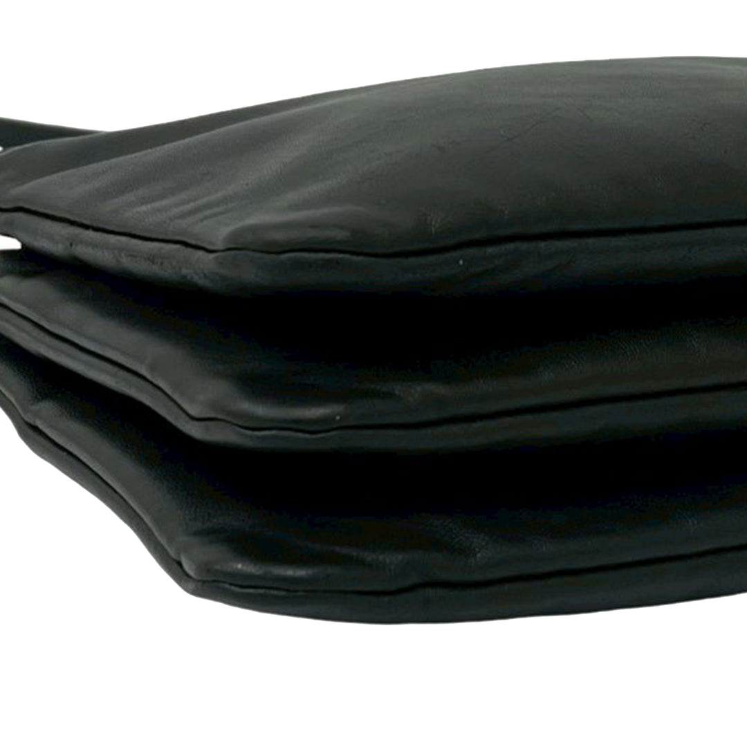 Celine Trio Sac Grand Cuir d'agneau Noir – vue 9 – GABY PARIS
