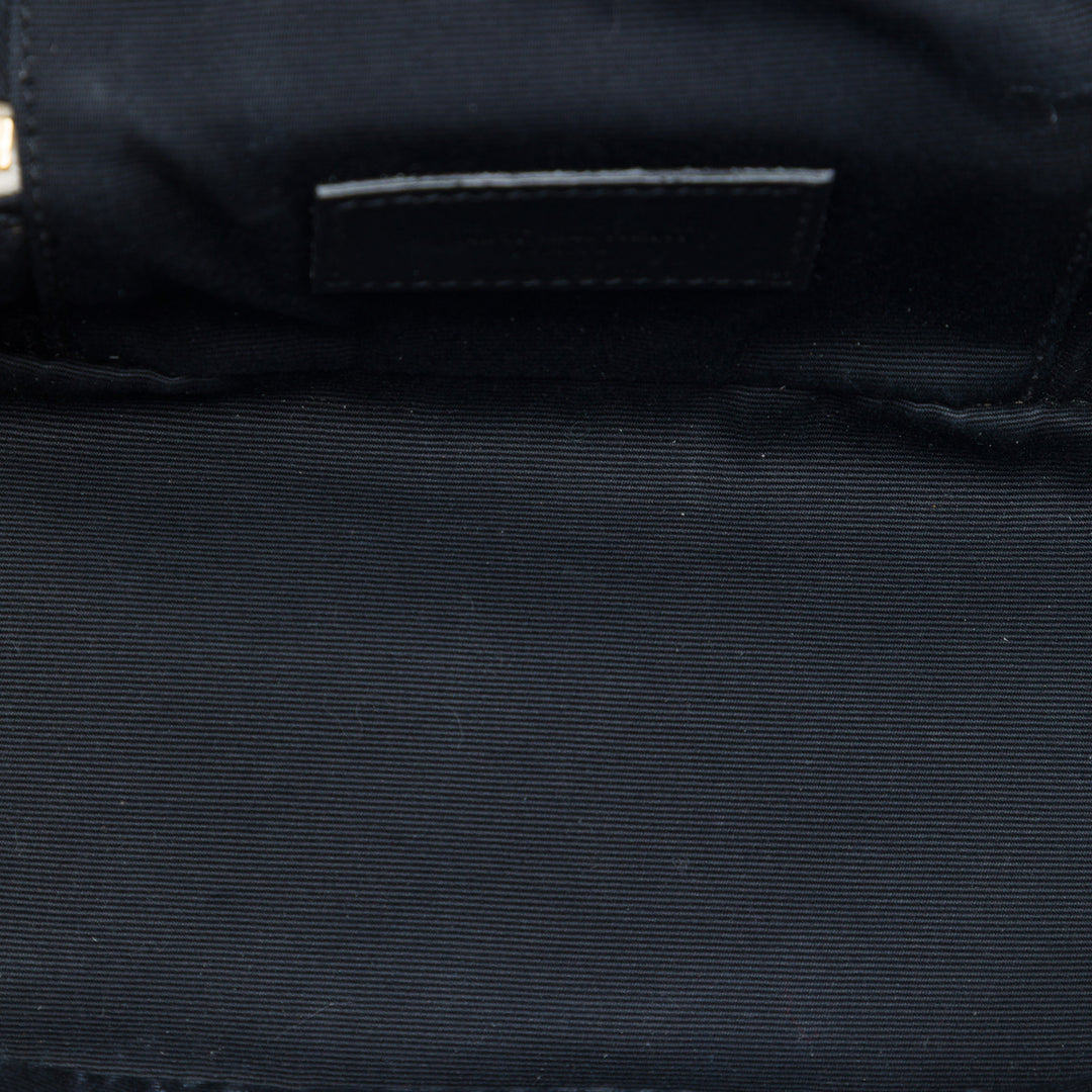Saint Laurent Matelassé Gaby Vanity Mini Cuir d'agneau Blanc – vue 4 – GABY PARIS