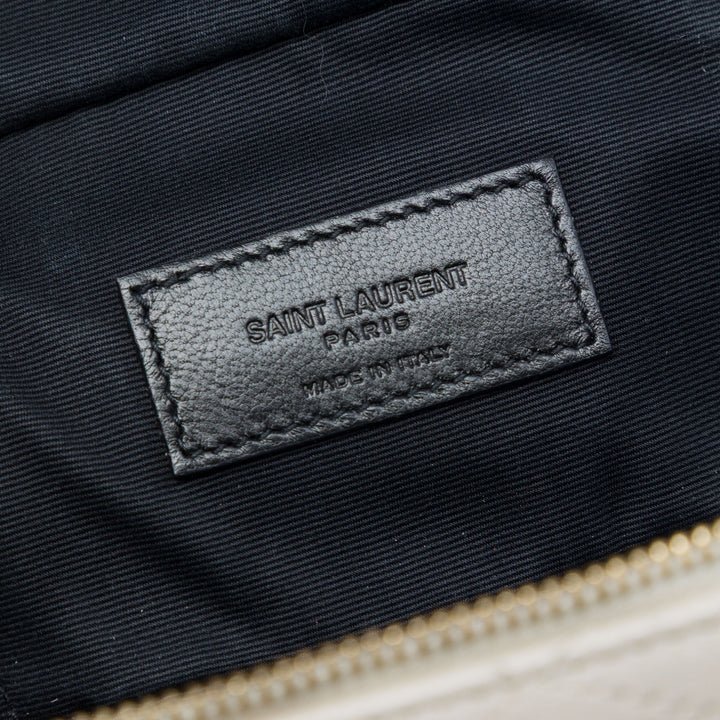 Saint Laurent Matelassé Gaby Vanity Mini Cuir d'agneau Blanc – vue 5 – GABY PARIS