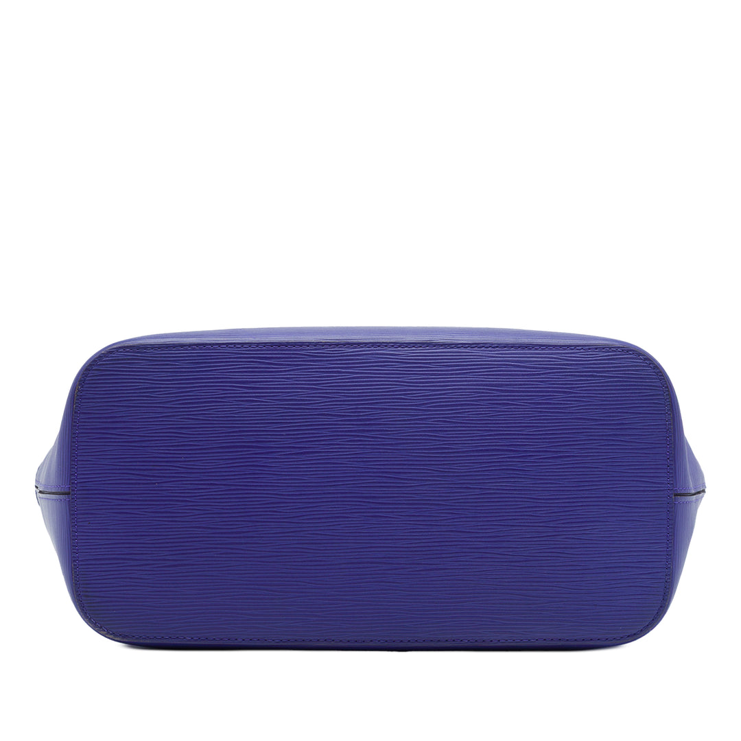 Louis Vuitton Neverfull MM Épi Violet – vue 3 – GABY PARIS