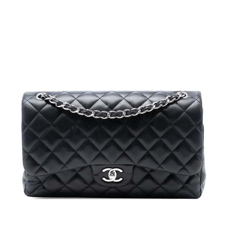 Chanel Jumbo Classic Cuir d’agneau Double rabat