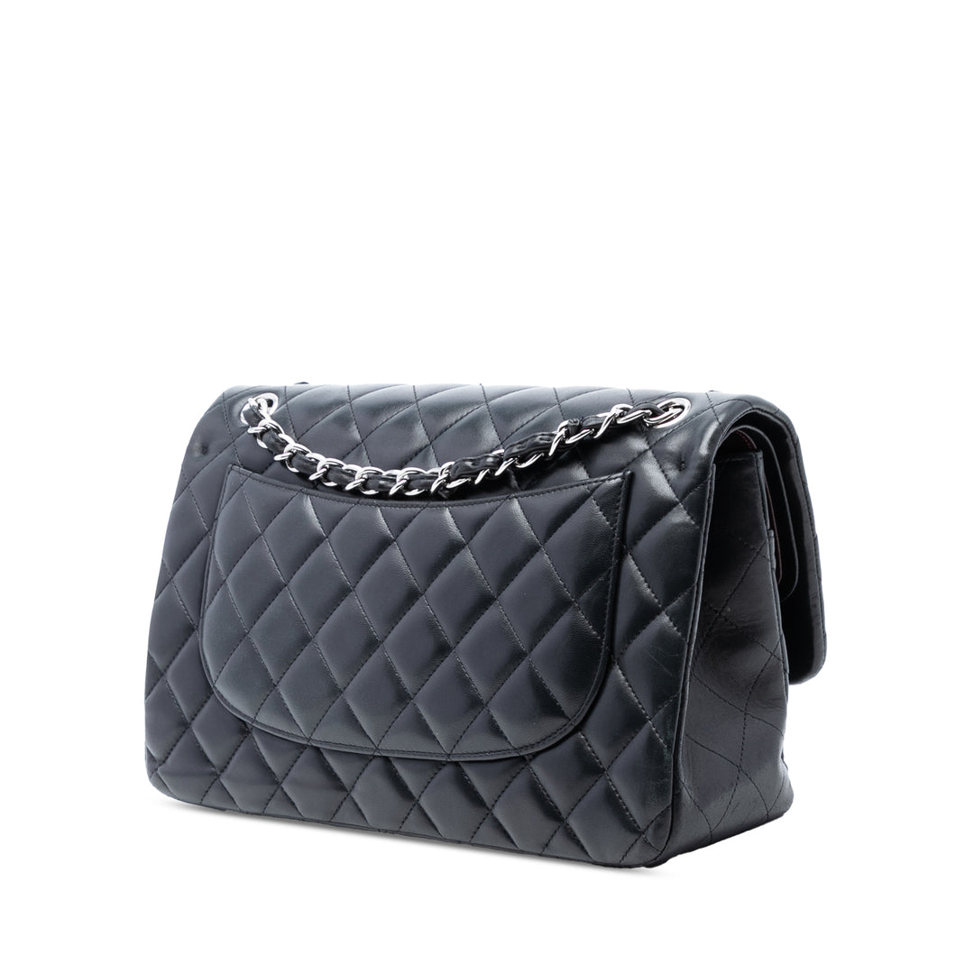 Chanel Jumbo Classic Cuir d’agneau Double rabat