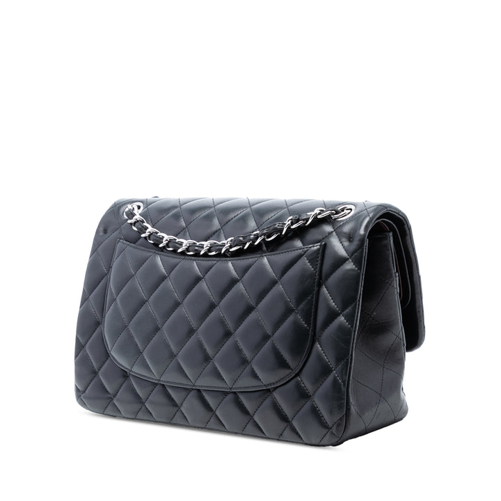 Chanel Jumbo Classic Cuir d’agneau Double rabat