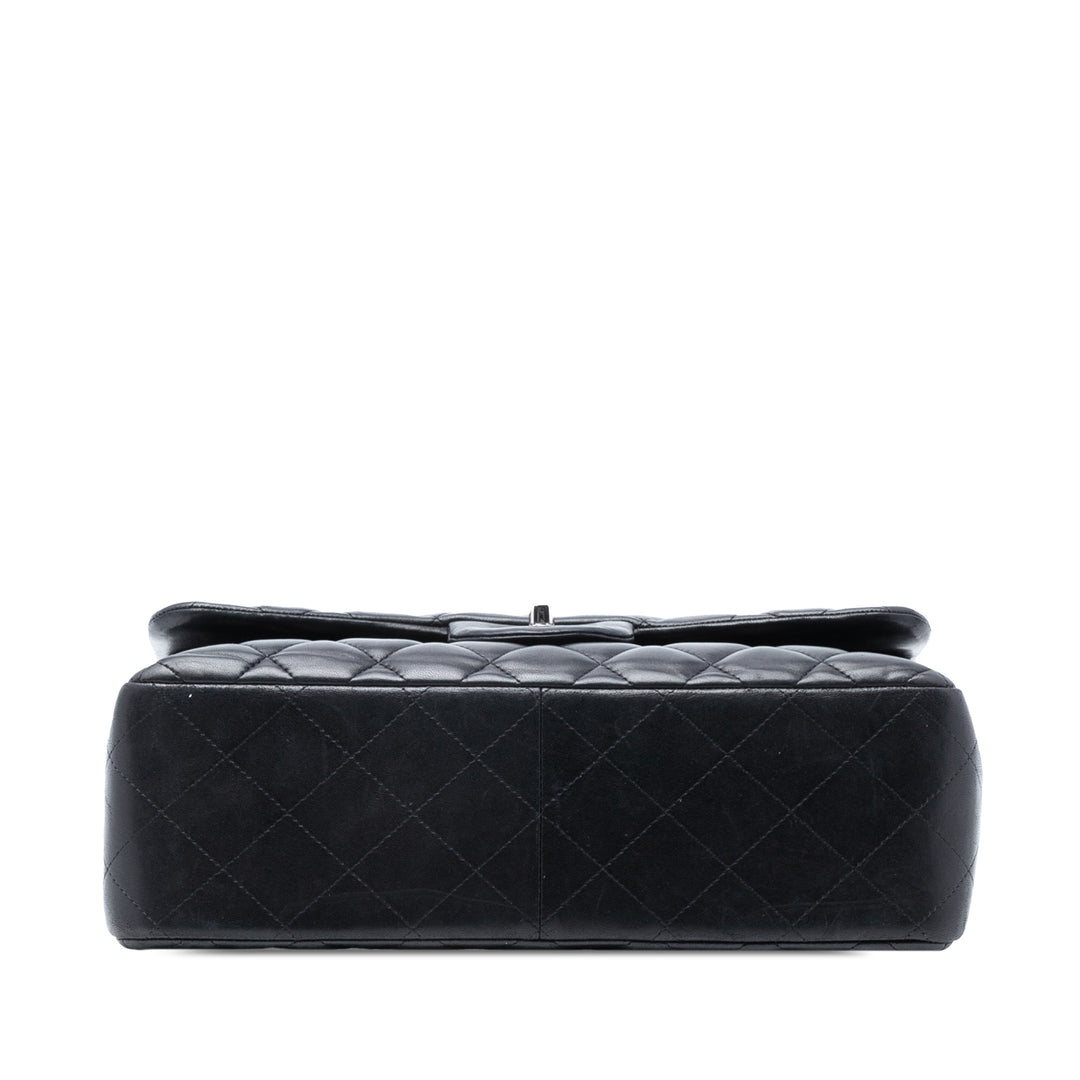 Chanel Jumbo Classic Cuir d’agneau Double rabat