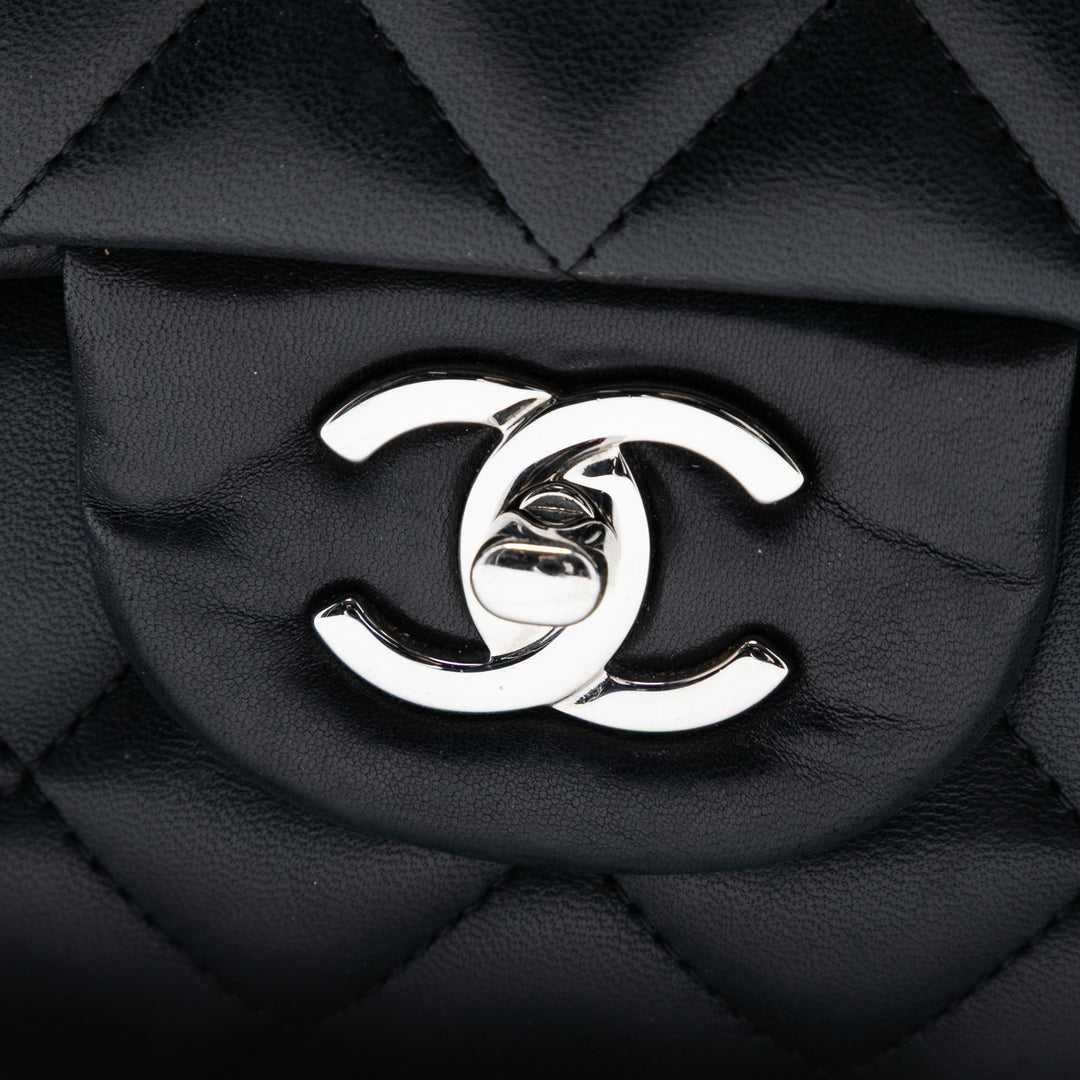 Chanel Jumbo Classic Cuir d’agneau Double rabat