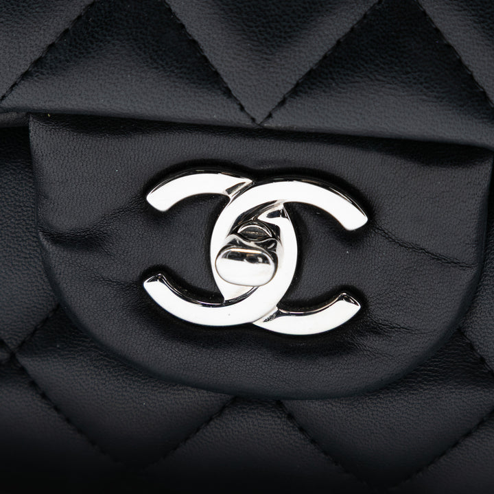 Chanel Jumbo Classic Cuir d’agneau Double rabat