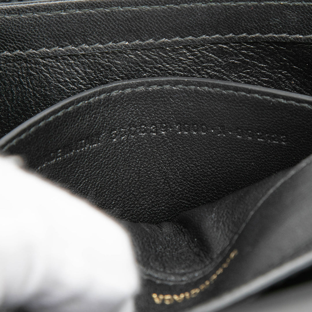 Balenciaga Cuir de veau grainé Logo Ville Day Sac porté croisé XS