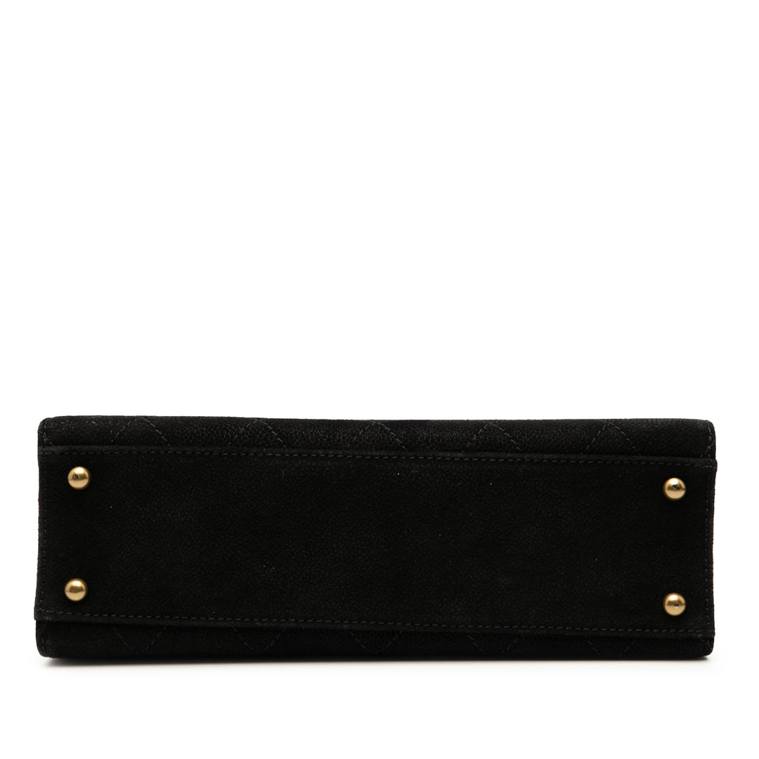 Chanel CC Daim Caviar Stitched Cabas