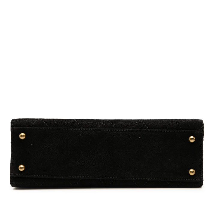 Chanel CC Daim Caviar Stitched Cabas