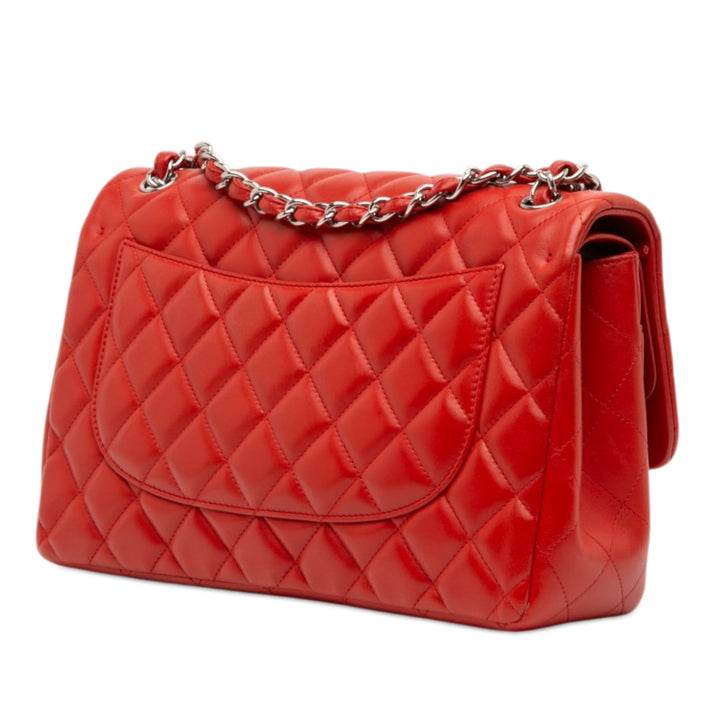 Chanel Jumbo Classic Cuir d’agneau Double rabat