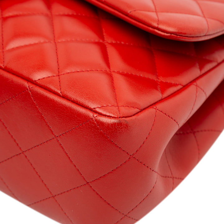 Chanel Jumbo Classic Cuir d’agneau Double rabat