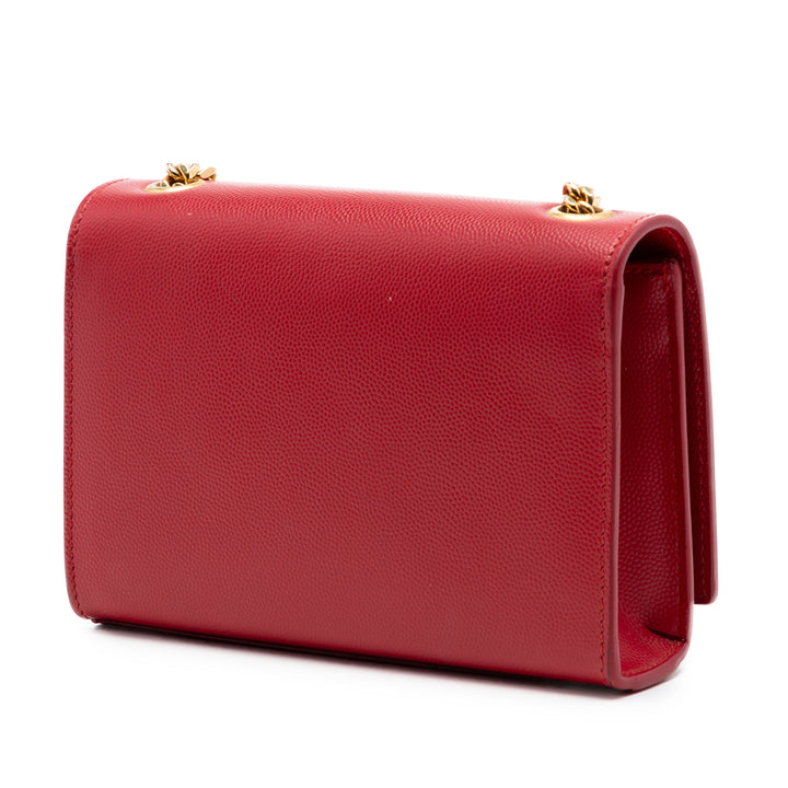 Saint Laurent Small Grain De Poudre Monogram Kate Sac porté croisé