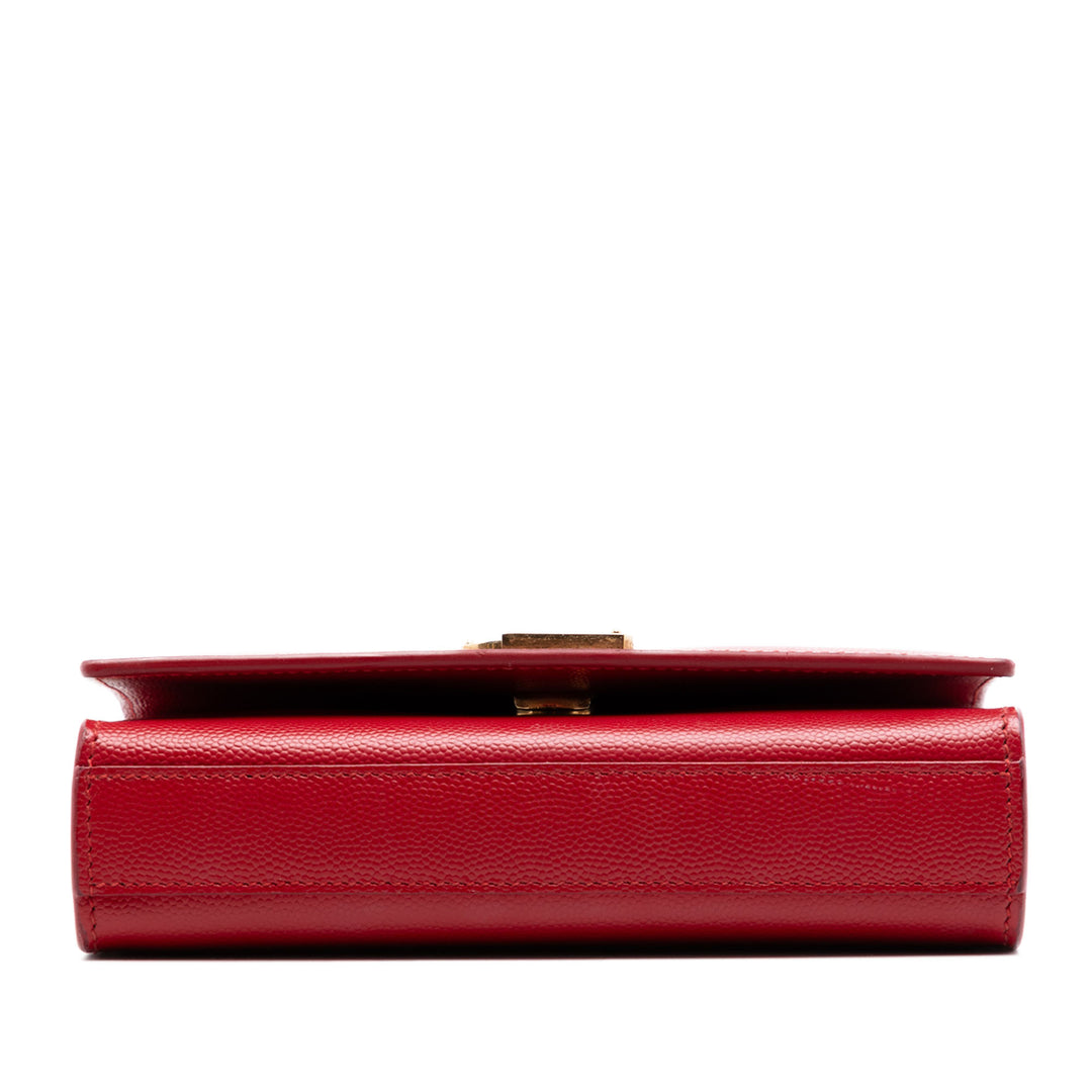 Saint Laurent Small Grain De Poudre Monogram Kate Sac porté croisé
