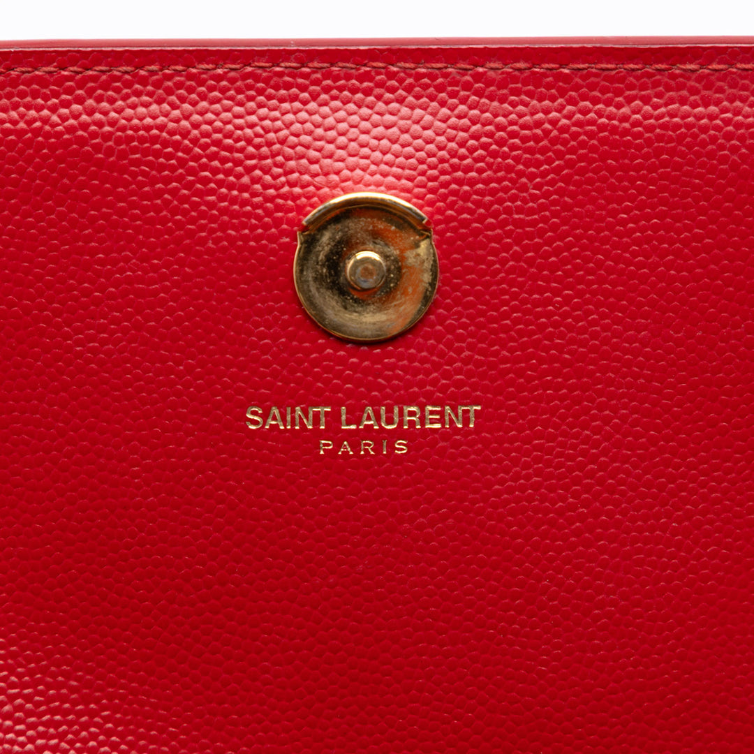 Saint Laurent Small Grain De Poudre Monogram Kate Sac porté croisé