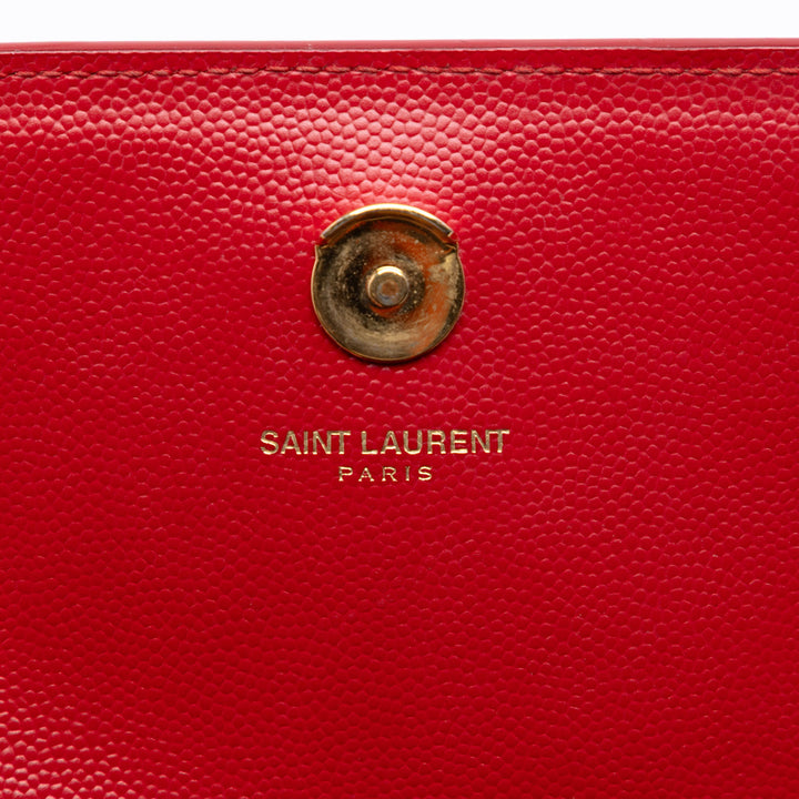 Saint Laurent Small Grain De Poudre Monogram Kate Sac porté croisé