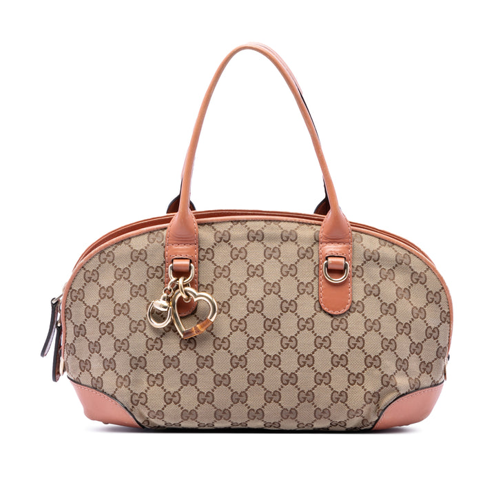 Gucci Sac à main GG Heart Bit Beige – vue principale – GABY PARIS