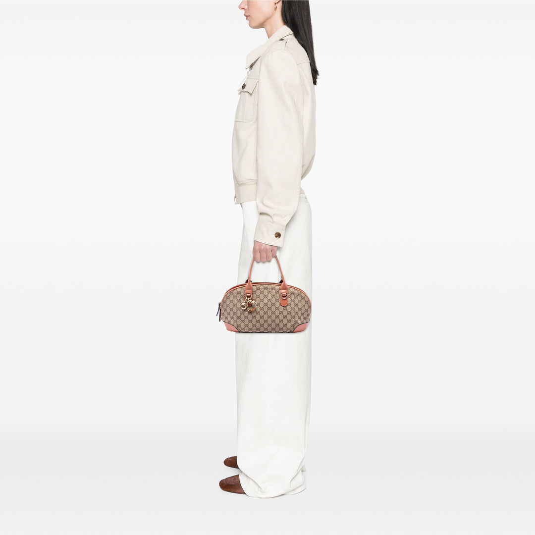 Gucci Sac à main GG Heart Bit Beige – vue 6 – GABY PARIS