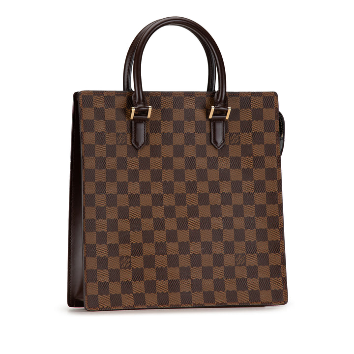 Damier Ebene Venice Sac Plat Brown - Gaby Paris