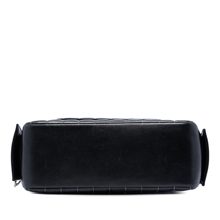 Chanel Small Vertical Matelassé Cuir d’agneau Mademoiselle Sac caméra