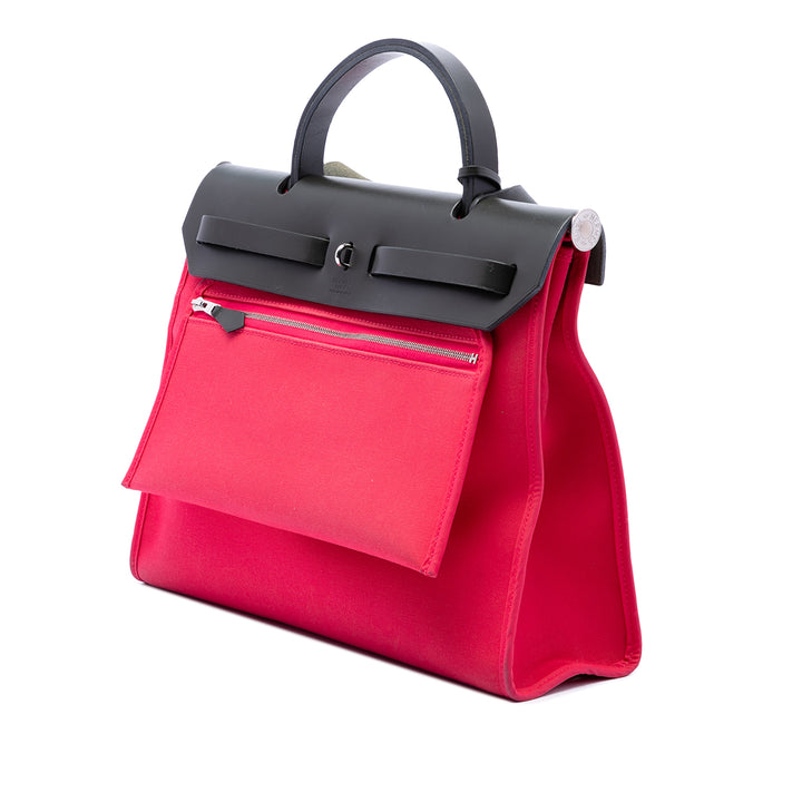 Hermès Sac à main Herbag Zippé 31 Noir – vue 2 – GABY PARIS
