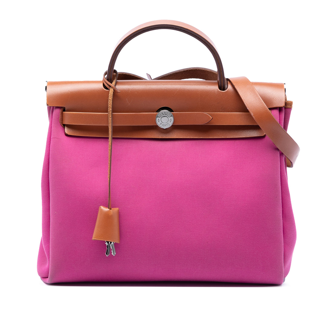Hermès Verso Herbag Zippé 31 Tissu