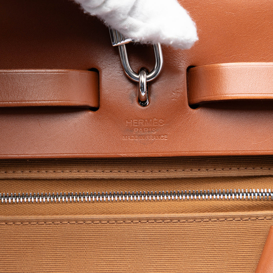 Hermès Verso Herbag Zippé 31 Tissu