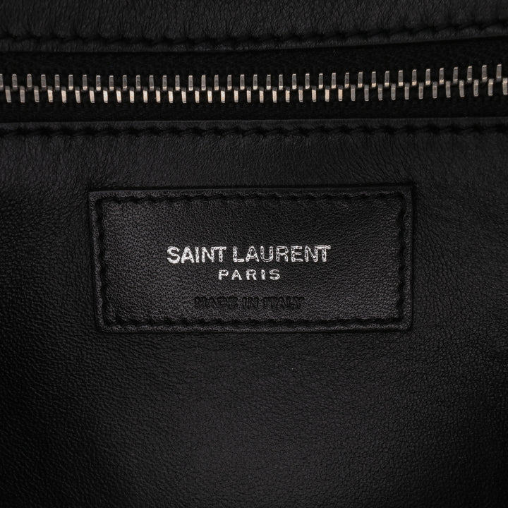 Quilted Lambskin Studded Monogram Gaby Shoulder Bag Black - Gaby Paris