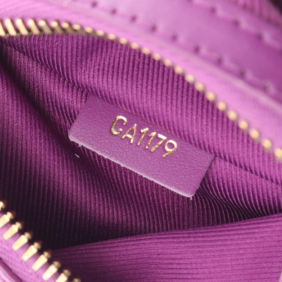 Monogram Double Flat Messenger Brown - Gaby Paris