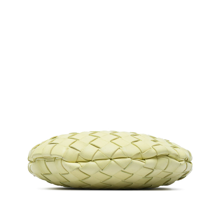 Intrecciato Sardine Mini nappa Jaune