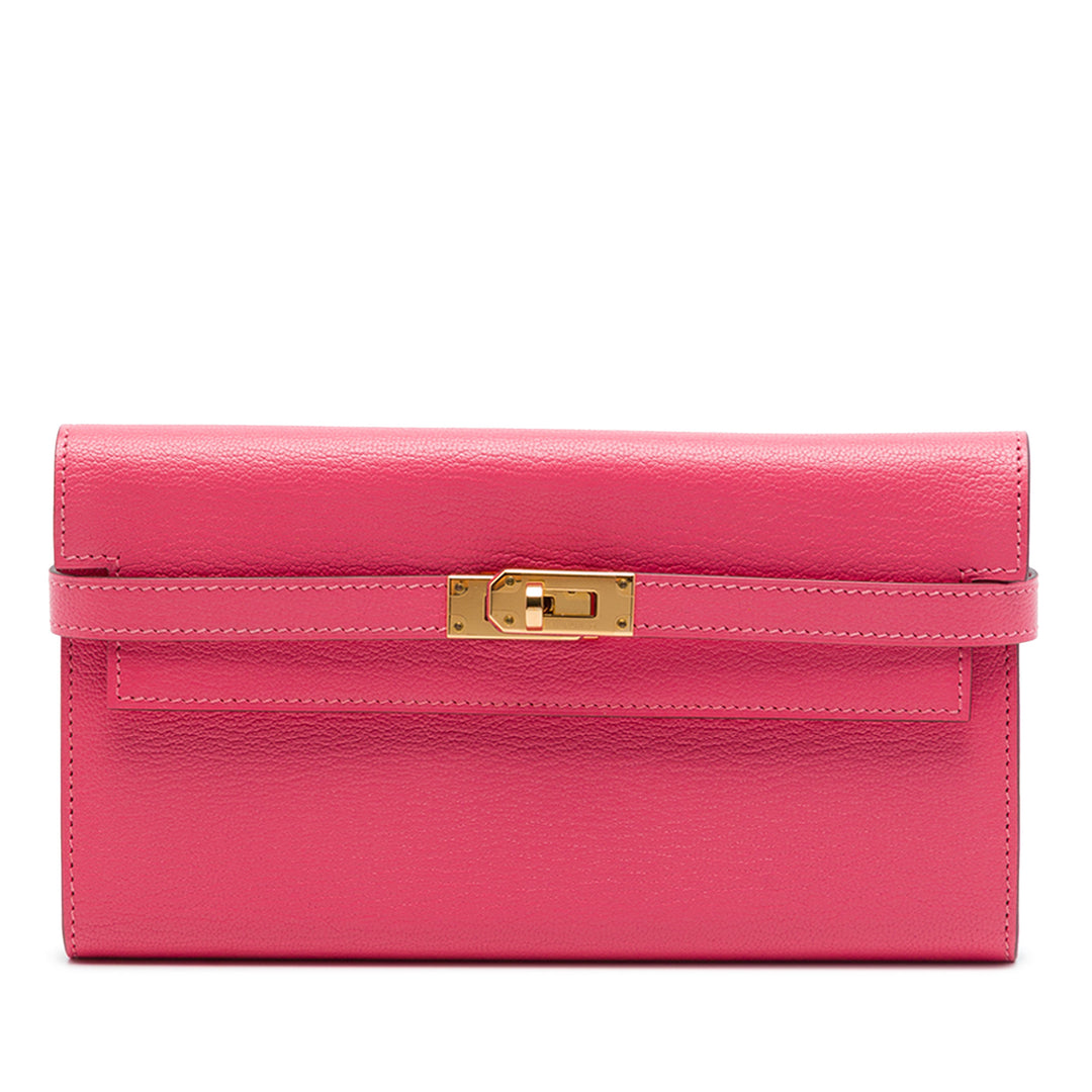 Hermès Chevre Mysore Kelly Longue Portefeuille