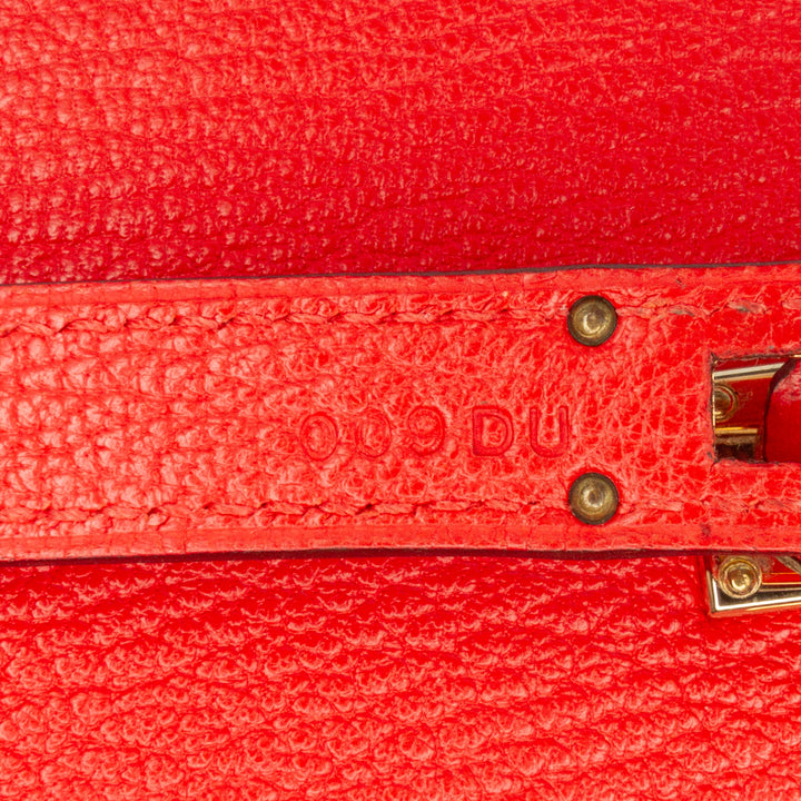 Chevre Mysore Kelly Longue Wallet Red - Gaby Paris