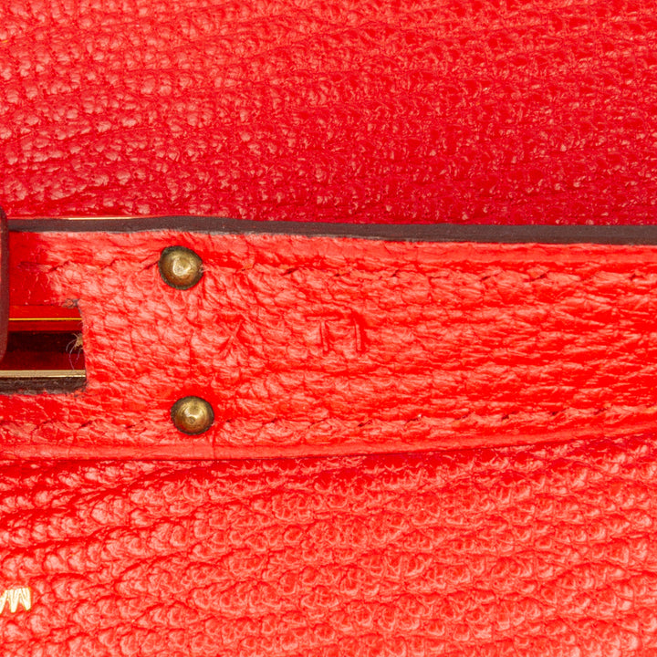 Chevre Mysore Kelly Longue Wallet Red - Gaby Paris