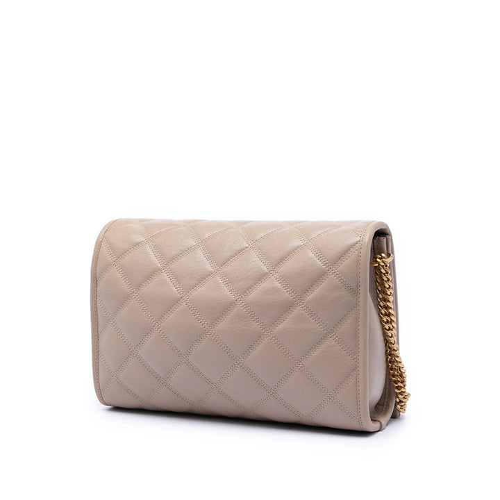Saint Laurent Mini Matelassé Cuir d’agneau Becky Chain Sac bandoulière