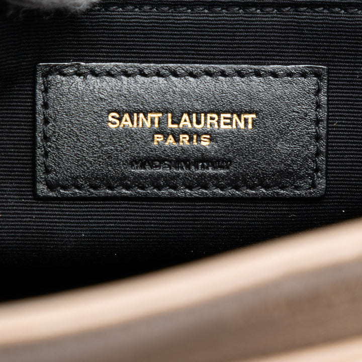 Saint Laurent Mini Matelassé Cuir d’agneau Becky Chain Sac bandoulière