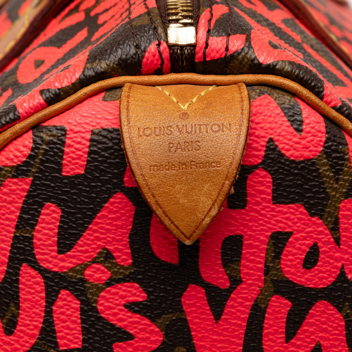 Louis Vuitton Stephen Sprouse Monogram Graffiti Speedy 30