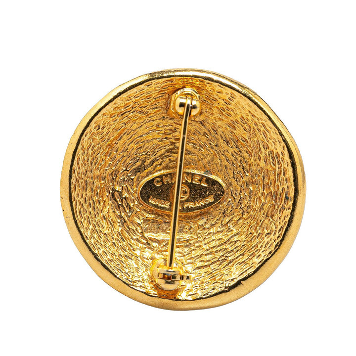 Gold Plated 31 Rue Cambon Brooch Gold - Gaby Paris