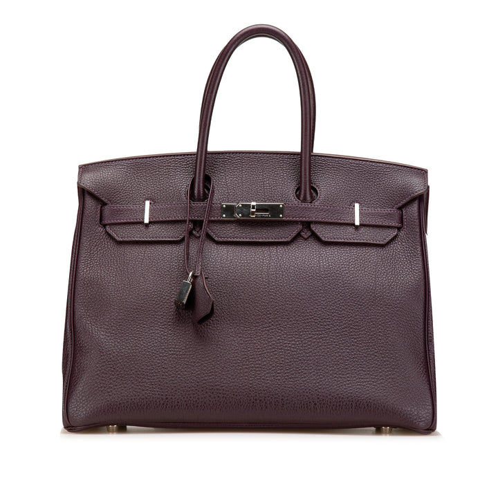 Togo Birkin Retourne 35 Purple - Gaby Paris