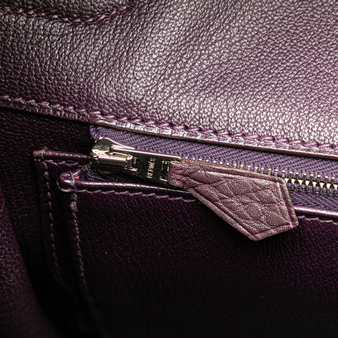 Togo Birkin Retourne 35 Purple - Gaby Paris