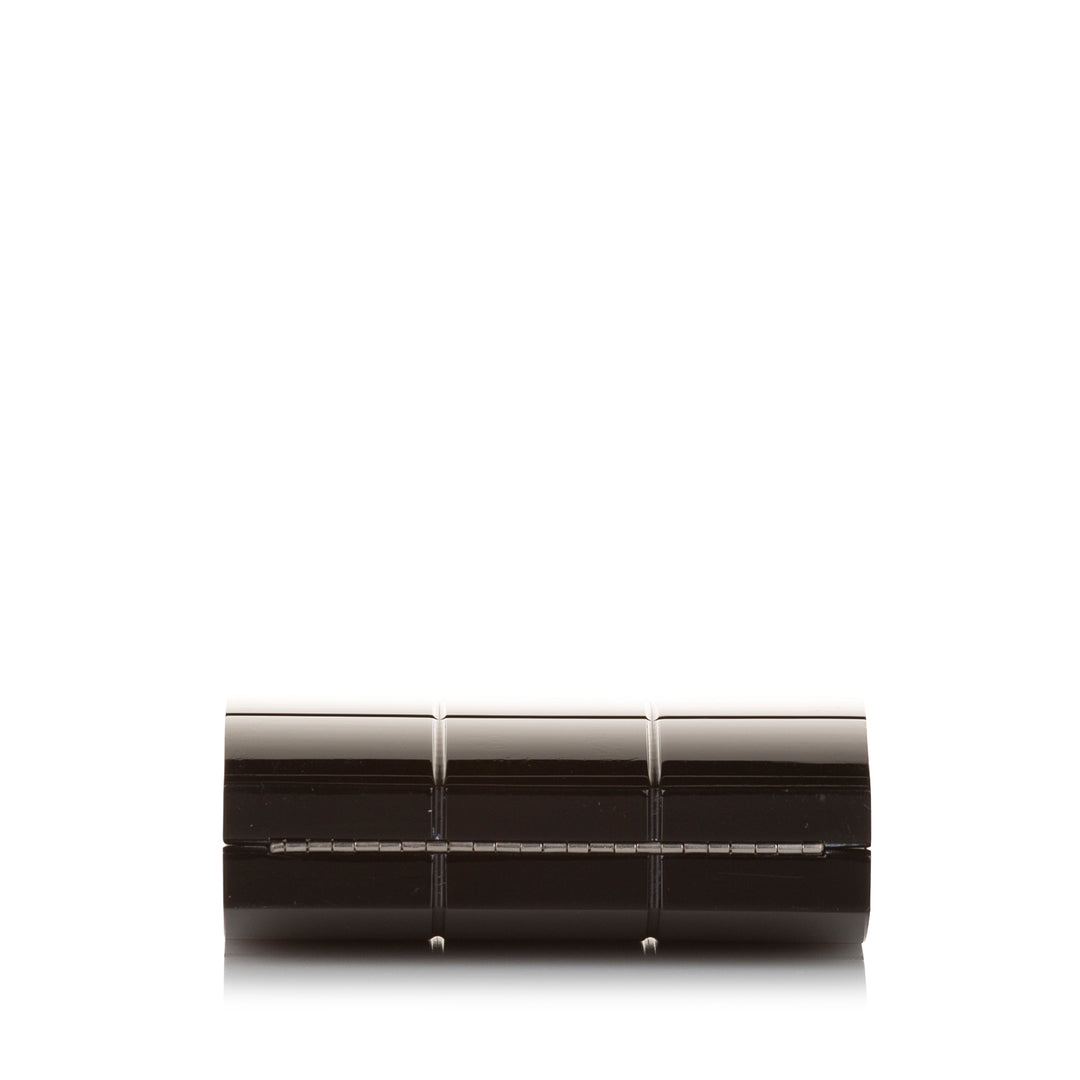 Chanel Choco Bar Lucite Perspex Pochette Plastique