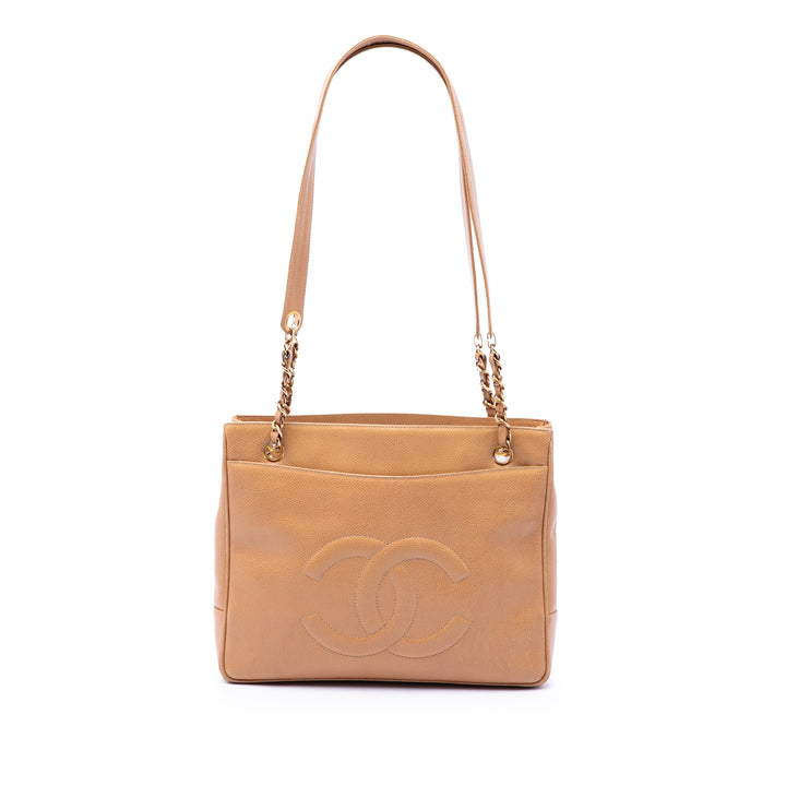 CC Sac Cuir caviar Beige