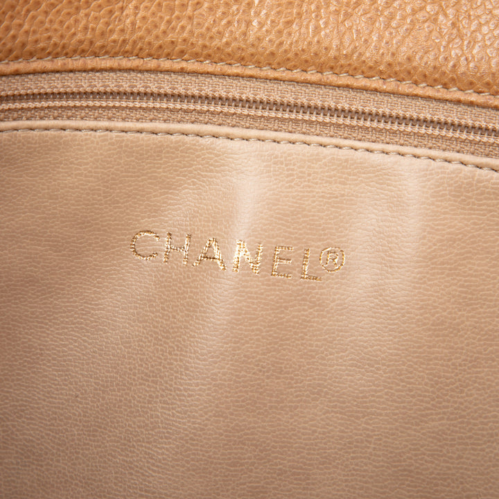 CC Sac Cuir caviar Beige