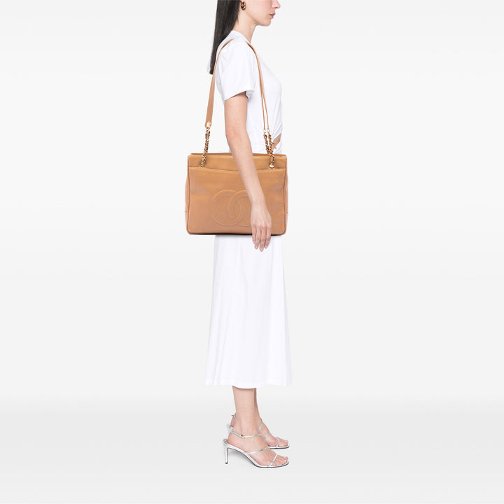 CC Sac Cuir caviar Beige