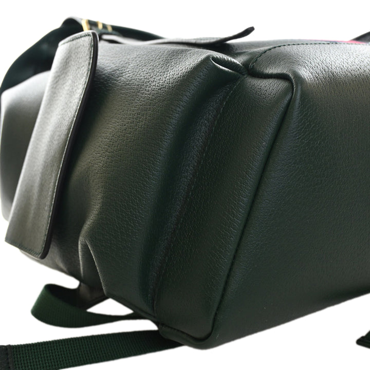 Gucci Large Cuir de veau Web Ophidia Sac à dos